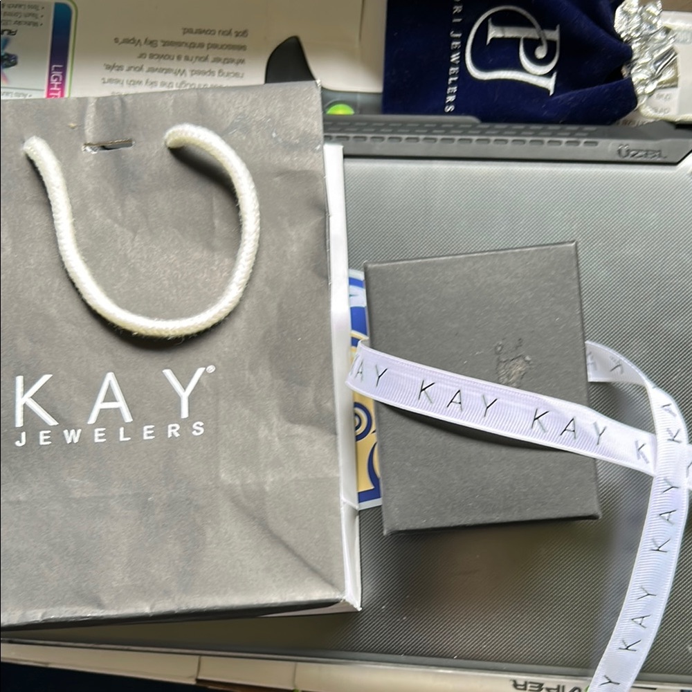 Kay Jewelers Gift Bag and Box Set